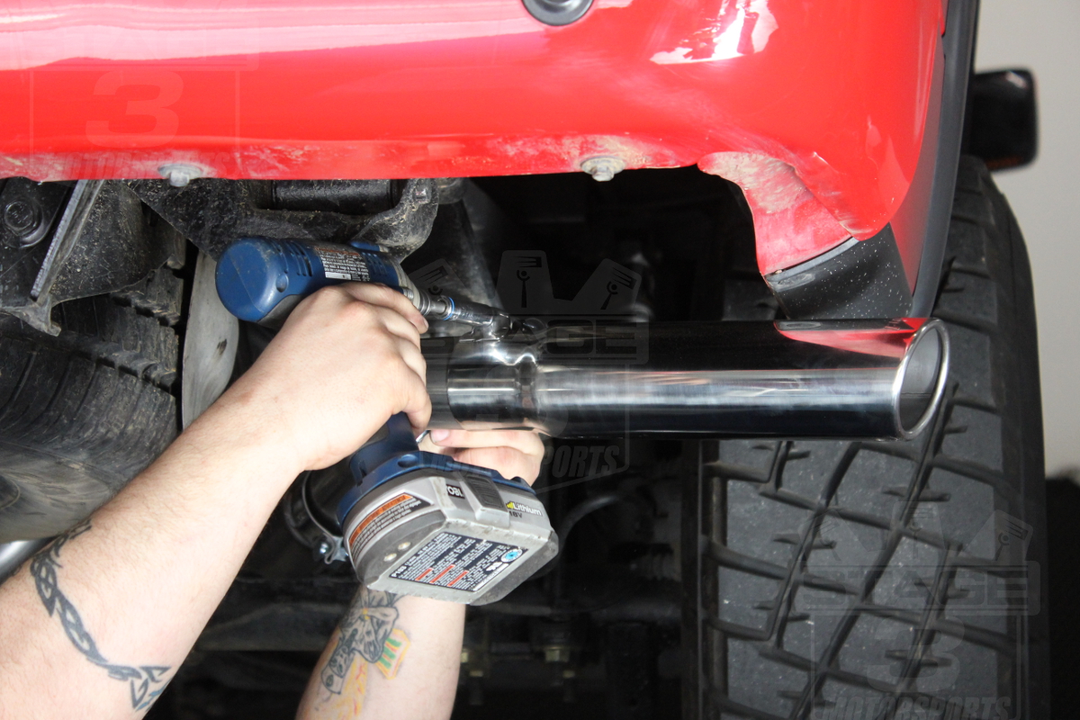 2011-2014 F150 5.0L Flowmaster American Thunder Cat-Back Exhaust Kit